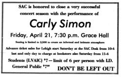 carly simon / James Taylor on Apr 21, 1978 [775-small]