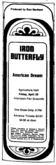 iron butterfly / The American Dream on Apr 25, 1969 [793-small]
