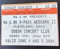 BW & BK 6-Pack Weekend II on Jun 4, 2004 [973-small]