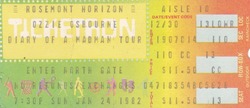 Ozzy Osbourne on Jan 24, 1982 [978-small]