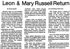 Leon Russell / Mary McCreary on Sep 5, 1977 [024-small]
