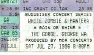 Pantera  / White Zombie / Eyehategod  on Jul 27, 1996 [054-small]