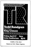 Todd Rundgren / King Crimson on Apr 27, 1973 [198-small]