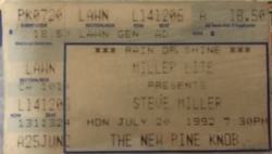 Steve Miller Band on Jul 20, 1992 [411-small]