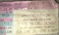 The Smashing Pumpkins / Garbage on Jun 30, 1996 [429-small]