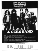 The J. Geils Band on Sep 21, 1974 [580-small]