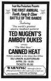 Ted Nugent / The Amboy Dukes / Canned Heat on Apr 25, 1975 [610-small]