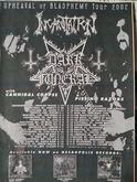 Cannibal Corpse / Dark Funeral  / Incantation  / Pissing Razors on Apr 4, 2002 [642-small]