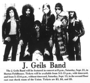 The J. Geils Band on Sep 21, 1974 [790-small]