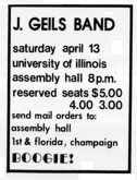 The J. Geils Band on Apr 13, 1974 [792-small]