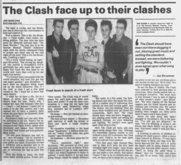 The Miami News, Friday March 30, 1984, p. 19, The Clash on Mar 31, 1984 [803-small]
