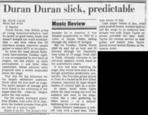 The Miami Herald, Thursday March 29, 1984, Duran Duran on Mar 27, 1984 [862-small]