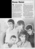 The Miami Herald, Friday March 23, 1984, p. 1D, Duran Duran on Mar 27, 1984 [864-small]