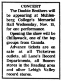 The Doobie Brothers / Chilawack on Nov 15, 1978 [866-small]