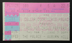 Red Hot Chili Peppers / Toadies / Spacehog on Mar 7, 1996 [091-small]