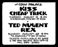 Ted Nugent / REO Speedwagon / Rex on Aug 28, 1977 [232-small]