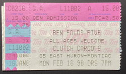 Ben Folds Five / Robbie Fulks on Feb 16, 1998 [238-small]