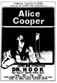 Alice Cooper / Dr. Hook / Clover on Aug 21, 1977 [248-small]