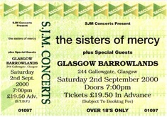 The Sisters of Mercy on Sep 2, 2000 [325-small]