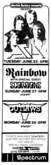Rainbow / The Scorpions / Riot on Jun 27, 1982 [389-small]