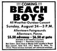 The Beach Boys / Captain & Tennille on Aug 24, 1975 [547-small]