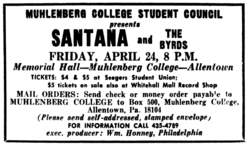Santana / The Byrds on Apr 24, 1970 [595-small]
