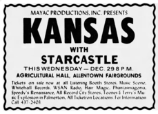 Kansas / starcastle on Dec 29, 1976 [629-small]