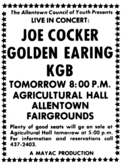Joe Cocker / Golden Earring / KGB on Apr 26, 1976 [638-small]