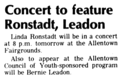 Linda Ronstadt / Bernie Leadon on Aug 25, 1977 [658-small]