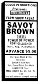 savoy brown / Tower Of Power / Rory Gallagher on Aug 17, 1972 [706-small]