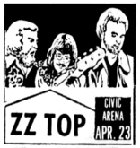 ZZ Top on Apr 23, 1975 [787-small]