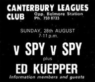 V.spy V.spy / Ed Kuepper and the Yard Goes on Forever on Aug 28, 1988 [815-small]