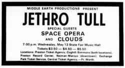 Jethro Tull / Space Opera / CLOUDS on May 13, 1970 [851-small]