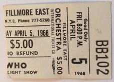 The Who / Buddy Guy / Free Spirits on Apr 5, 1968 [885-small]