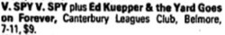 V.spy V.spy / Ed Kuepper and the Yard Goes on Forever on Aug 28, 1988 [891-small]