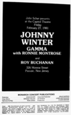 Johnny Winter / Gamma / Roy Buchanan on Feb 27, 1981 [924-small]