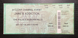 Jane's Addiction / LĪVE / Stereo MC's on Oct 20, 2001 [934-small]