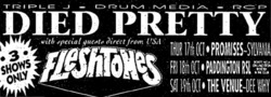 Died Pretty / The Fleshtones on Oct 18, 1991 [002-small]