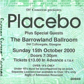 Placebo / Six by Seven on Oct 15, 2000 [040-small]