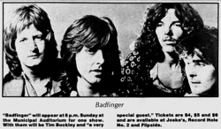 Badfinger / Cactus / Kindred on Jul 14, 1972 [244-small]