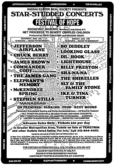 Jefferson Airplane / James Gang / Stephen Stills / James Brown / Chuck Berry / Commander Cody and His Lost Planet Airmen / mckendree spring / Elephant's Memory on Aug 12, 1972 [246-small]