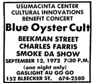 Blue Oyster Cult on Sep 12, 1972 [247-small]