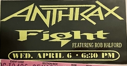 Anthrax / Fight on Apr 6, 1994 [251-small]