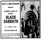 Black Sabbath / Edgar Winter on Aug 27, 1972 [258-small]