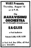 mahavishnu orchestra / The Eagles on Aug 10, 1972 [262-small]