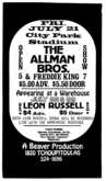 Allman Brothers Band / Freddie King on Jul 21, 1972 [282-small]
