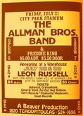 Allman Brothers Band / Freddie King on Jul 21, 1972 [285-small]