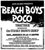 The Beach Boys / Poco / Stanky Brown Group on Aug 25, 1973 [307-small]