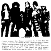 The J. Geils Band on Nov 3, 1973 [311-small]