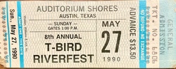 The Fabulous Thunderbirds / Red Hot Chili Peppers / Los Lobos / Stevie Ray Vaughan on May 27, 1990 [356-small]